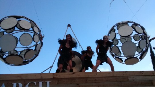 Super Bowl Tailgate Dancers